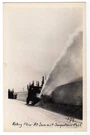 Rotary Snow Plow Summit Snoqualmie Pass Washington Rppc Postcard. Fixed Price $15.00.
