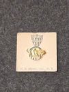 Wwii National Defense Ruptured Duck Pin Original Card Stock By Meyer. Fixed Price $28.00.