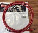 Western 25635K 60" Conventional Motor Battery Cable Red. Fixed Price $17.50.