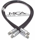 Western Fisher Snow Plow Uni Mount 1/4 X 38" 55020 4424 Hoses. Fixed Price $38.99.