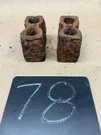 1981 86 1989 Dodge W100 D150 4WD 4X4 Rear 3.5" Lift Blocks Sno-commander W150. Fixed Price $199.99.