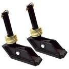 2PK Shoe Skid Foot Assemblies Snowblade For Meyers 09126. Fixed Price $96.99.