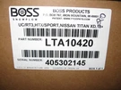 Boss Plow "RT3 Htx Sport Duty Only" Truck Mount LTA10420 2018+ Nissan Titan Xd. Fixed Price $497.95.