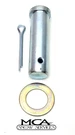 Western Fisher Snow Plow Cylinder Clevis Pin Cotter 1" X 3-1/2" 63973 93074. Fixed Price $15.99.