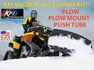 Kfi Snow Plow Kit Polaris Ace 325 500 570 900 Sp Xc 48" '14-'19. Fixed Price $651.85.
