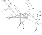 Hiniker Mid-size Tilt Lift Homeowner Snow Plow Frame Weldment Push 25011864. Fixed Price $586.44.