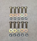 Western Fisher Snow Plow Cutting Edge Kit 5/8-11 2 BAX00096 (10) Bolts. Fixed Price $39.95.