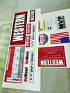 Western Mvp-v Snow Plow Decal Kit Blade 13 Pc Set. Fixed Price $29.95.