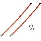 1 Pr Orange Snow Plow 36" Blade Guide Markers Fits Western Boss Meyer. Fixed Price $25.19.