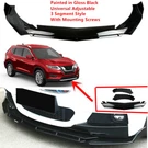 Add-on Universal For Nissan Rogue 2017-2020 Front Bumper Lip Spoiler Splitter. Fixed Price $59.99.