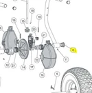 Western Snowex Part # 50935 - Wheel Bushing Nylon. Fixed Price $10.93.