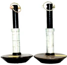 Hiniker Snow Plow Shoe Assemblies, 25011487 Pair (2), Cast, Complete, Oem. Fixed Price $155.52.