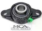 Western Salt Spreader Tornado Spinner Bearing 2 Hole 3/4 Bore Ctc 3.547 96167. Fixed Price $26.50.