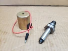 Am Solenoid Assembly Valve & Coil Red Wire 15697 E47 E57 E60 Meyer 15698 15382. Fixed Price $250.00.