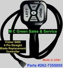 New Fisher Straight Plow 6 Pin Programmable Handheld Replacement Controller 9400. Fixed Price $240.00.