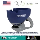 Chapin Ice Melt Salt Hand Crank Spreader Model 8705A 1.6-LITER 0.3-GALLON. Fixed Price $49.99.