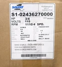 Discount Hvac YP-S102436270000 SOURCE1 Permanent Split Capacitor Motor. Fixed Price $94.37.