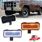 Smoke Switchback Led Park Turn Signal Lights For 81-82 Chevy Gmc Pu Blazer Jimmy. Fixed Price $59.99.