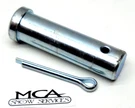 Western Fisher Snow Plow Cylinder Clevis Pin Cotter 1" X 3-1/2" 6814 B314 93079. Fixed Price $14.99.