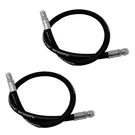 (2) Snowplow Hose 3/8 38 For Western 44351 Mpv Plus MVP3 Wide-out Xl. Fixed Price $53.99.
