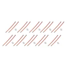 (10) Pairs Of 36" Universal Snow Plow Blade Marker Guide Kits Fluorescent Orange. Fixed Price $269.99.