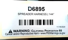 Snowex D6895 Oem Spreader Wiring Harness. Fixed Price $553.24.