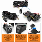 Led Light Bar Push Button Switch Wiring Harness Kit For Tundra Highlander 08-19. Fixed Price $19.99.