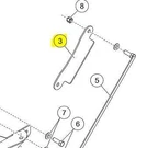 Western Part # 40945 - Dodge Ram Mount Kit Plow Thrust Arm. Fixed Price $32.95.