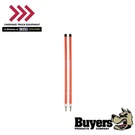 Buyers Products 1308103 3/4 X 24" Orange Bumper Marker Sight Rods W/ Hardware. Fixed Price $35.95.