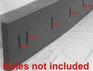 Urethane Snow Plow Blade/edge 1 4" 48" Black *outlast Rubber *surface Saver. Fixed Price $135.00.
