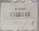 B16536 Oem Snowex Bushing-plow Pi. Fixed Price $35.00.