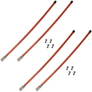 4 Universal Snow Plow Blade Marker Guides Fits Boss Bax 0005 Buyers Sam 1308200. Fixed Price $47.99.