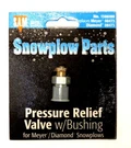 Pressure Relief Valve W/bushing, Snow Plow, Meyer 08473, Buyers 1306100. Fixed Price $11.89.