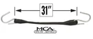 Buyers Saltdogg Spreader (8) 31" Epdm Rubber Bungee Tarp Straps With Hooks TS31. Fixed Price $39.99.