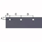 Steel Cutting Edge 90"L X 1/2"W 6"H For Sno-way 96100237 New. Fixed Price $152.00.