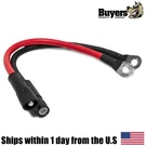 Snow Motor Cable W/ Plug Red Wire & Black For Meyer Plows 15670. Fixed Price $34.98.