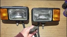 Rectangular Halogen Snow Plow Light Kit With 5 Wire Connections Truck-lite Brand. Fixed Price $125.00.