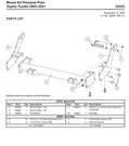 32333 Mount 2007-2021 Toyota Tundra SR5 Limited Dx Western Fisher Snowex. Fixed Price $252.00.