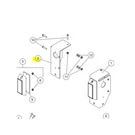 Western Part # 99496 - Driver's Side Strobe Light Bracket For Striker Spreader. Fixed Price $49.74.