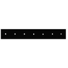 6' Steel Cutting Edge Blade 72"L X 3/8"W 6"H For Western 58811 Snow Plow. Fixed Price $144.17.