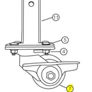 Boss Part # MSC09218 - Replacement Caster Dolly Wheel Large 3.25 In. One Wh.... Fixed Price $102.41.