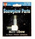 Elbow, Male, Snow Plow, Meyer 21857, Western 92275, Buyers 1304245. Fixed Price $7.28.